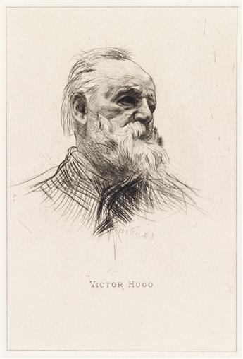 AUGUSTE RODIN Victor Hugo, de trois quarts.